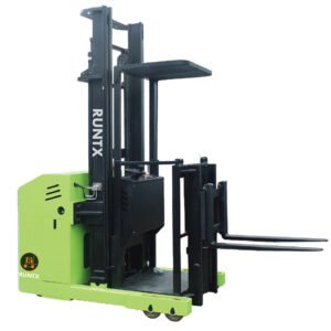 Maximum lifting height 8 meters electric order picker forklift truck