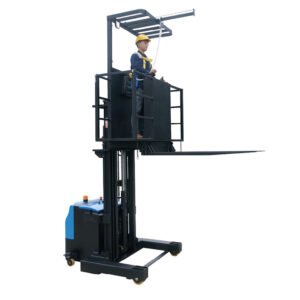 1.5 Ton Mobile Forklift Logistics Aerial Stock Pallet Truck Electric Order Picker